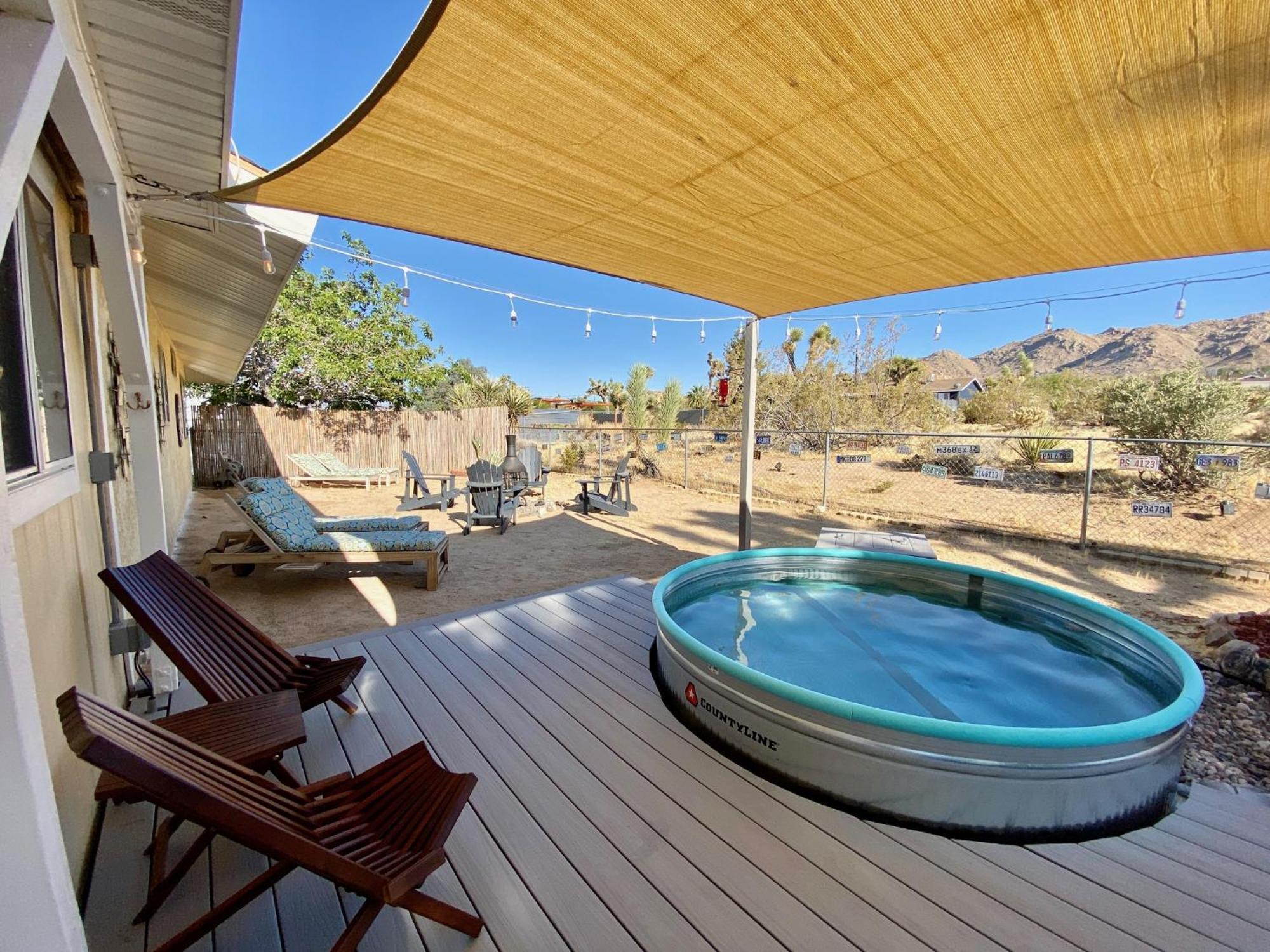 Float Pool, Hot Tub, Sauna, Views, Telescope-Skywatchers Haven Joshua Tree Bagian luar foto
